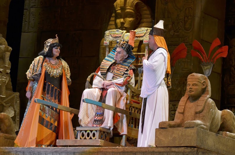 Aida at the Margaret Island Open Air Theatre: Pre-opening night photos by Bea Gergely. 