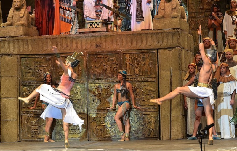 Pre-opening night photos of Aida, produced by the Hungarian State Opera. Photos by Bea Gergely.