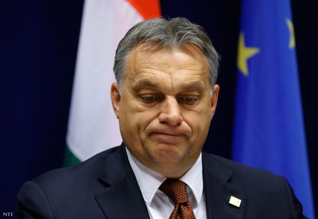 Prime Minister Orbán at crossroads. Photo: MTI