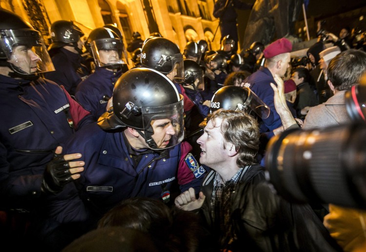 Day of Outrage. Photo: Balázs Mohai/MTI