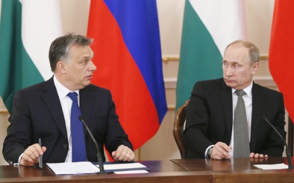 Mr. Orbán and Mr. Putin (Reuters)