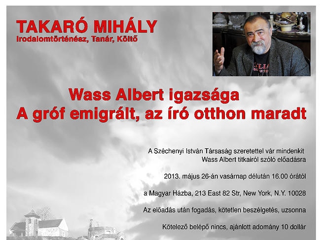Mihály Takaró in NYC.