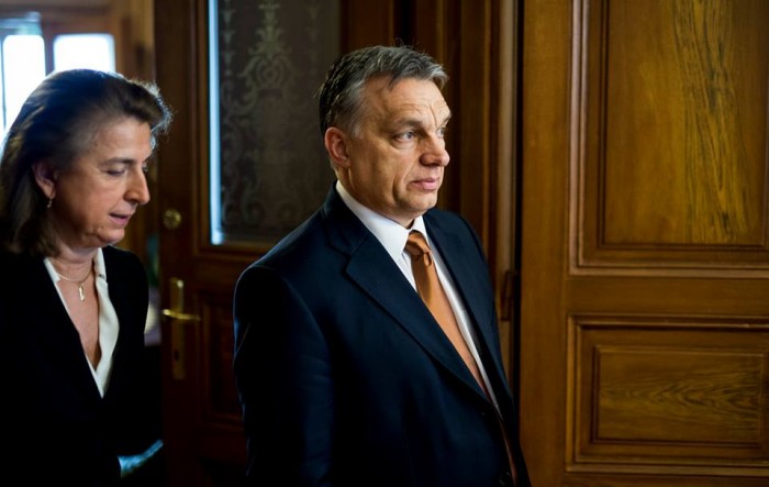 Viktor Orbán in Sopron, on March 25th, 2015. Photo: Facebook.