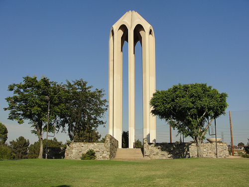 Armenian Genocide Memorial Monument in the city of Montebello, California.
