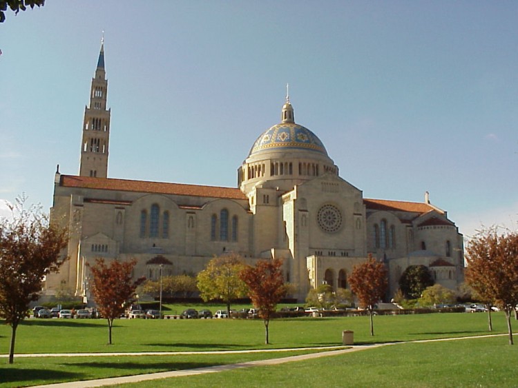 Basilica of the National Shrine of the Immaculate Conception.