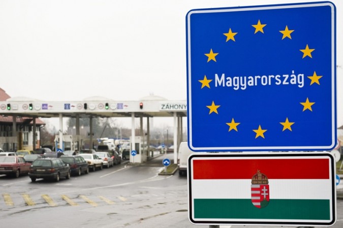 The Záhony border crossing between Hungary and Ukraine. This represents one of the EU's external borders, which Hungarian border security patrols and protects and where you will come into contact with Hungarian border guards and customs officials. Photo: MTI.