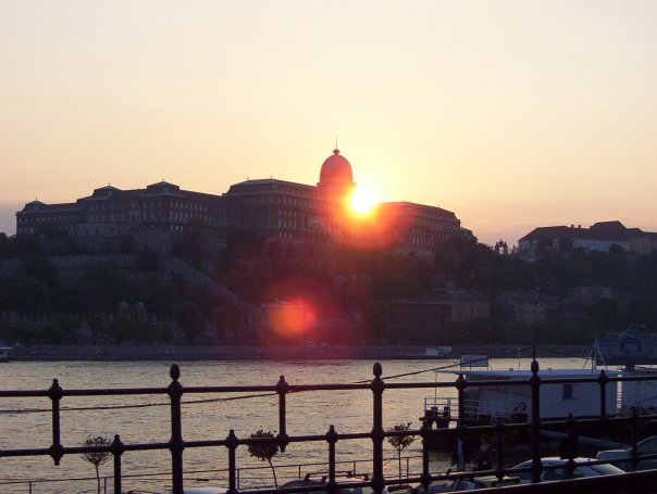 The Danube and the Royal Palace in Budapest. Photo: C. Adam.