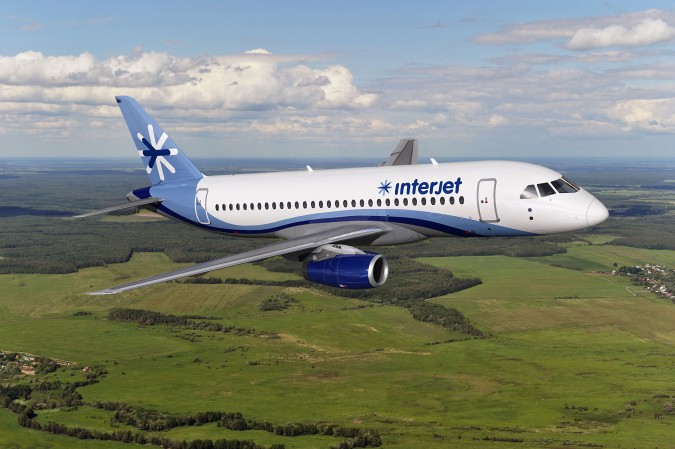 Vladimir Putin offers the Superjet 100 to Hungary.  (Photo from Interjet Airlines of Mexico)