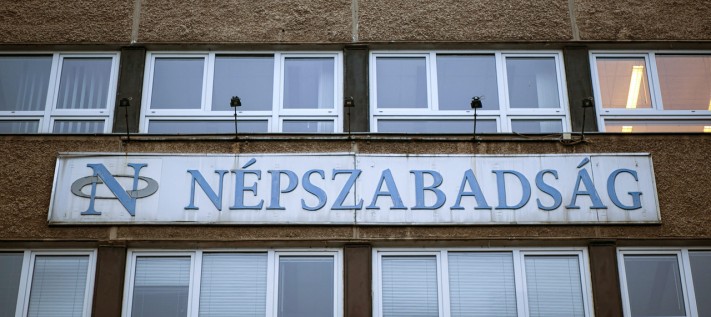 Népszabadság was suddenly shut down Saturday morning. Hungary lost its main opposition daily. 