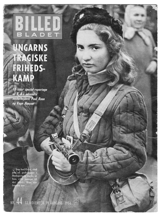  Erika Szenes on the cover of Billed Bladet