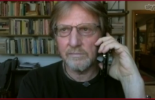 András Göllner speaking to HuffPost over Skype. Photo: Video capture from HuffPost.