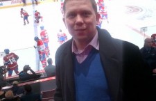 Zoltán Kész during a visit to Montreal in 2014. A sports enthusiast, Mr. Kész was watching a hockey game at the Bell Centre.