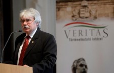 Sándor Szakály, the director of the Orbán government's Veritas Institute.