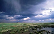 Storm over the Hortobágy National Park. Photo: Hungary Guide.