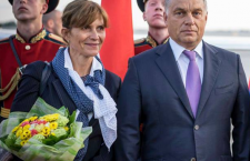 Prime Minister Viktor Orbán with his wife, Anikó Lévai, visiting Tatarstan.