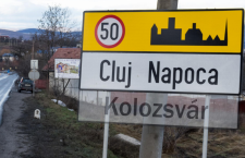 Signs at Kolozsvár/Cluj city limits are currently unilingual (in Romanian only). Hungarian activists are calling for bilingual signs, and this is how they imagine one would look like...