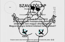 An example of a spoiled ballot provided by the satirical Hungarian Two Tailed Dog Party.