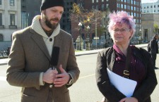 Ian Bradbury and Judith Petényi. Photo: C. Adam