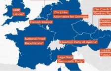 The Atlantic Council’s map of Putin friendly political parties in Europe.