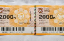 Two Erzsébet vouchers totalling 4,000 forints (C$18) specifically designated to purchase food.