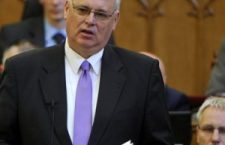 András Aradszki in parliament.