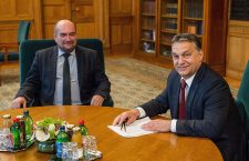 Mr. László Brenzovics and Prime Minister Viktor Orbán.