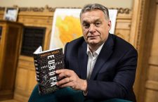 Viktor Orban reading The Strange Death of Europe by Douglas Murray